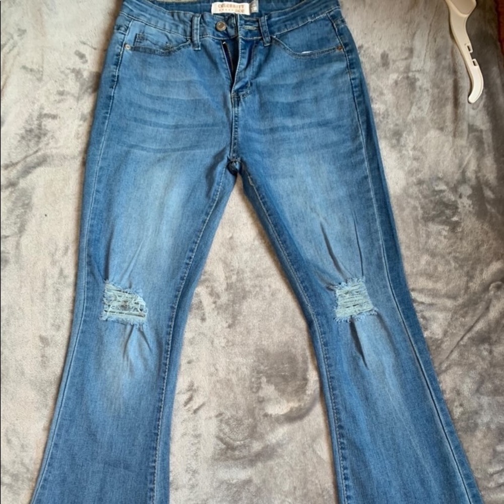 Bell bottom jeans